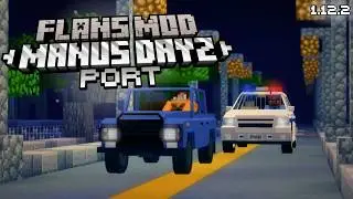 ч.4 - Машины (Flans Manus DayZ pack port 1.12.2) - Обзор мода для Майнкрафт