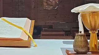 작은 경당의 제대차림(제대회원이 보시면 콧방귀 뀌실지 모를 영상)