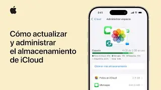 Cómo actualizar y administrar el almacenamiento de iCloud en el iPhone | Soporte técnico de Apple