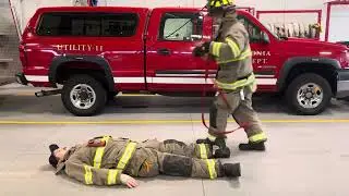 Simple FF victim removal with webbing