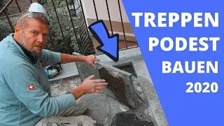 [VORSICHT] Treppenpodest mit Granit reparieren (Teil 1) - Der Umbauheld 2020