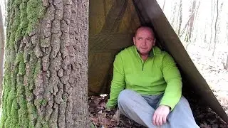 Foaia de cort in supravietuire bushcraft sau camping