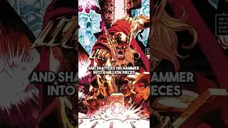 Thor Breaks Mj&ouml;lnir Into a Million Pieces