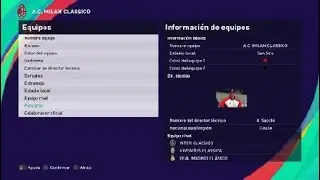 Classic AC Milan pes 2021 ps4