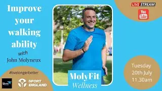 MolyFit Wellness | Improve your walking ability. Week 10. Loosen your ankles, strengthen your calves