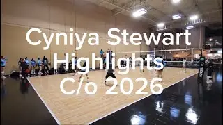 Cyniya Stewart  highlights UVA 17 Matt(power league)
