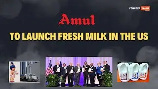 Amul's Global Expansion: Fresh Milk Launch in the US | Brand Goes International #businessnews #amul
