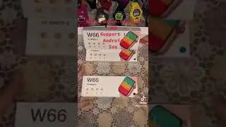 Unboxing hiwatch w66