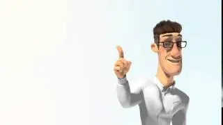 AMAZING logo reveal with 3D Character