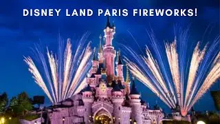 Disneyland Paris Fireworks / Illuminations. Disney's 25th Anniversary ألعاب نارية في دزني باريس