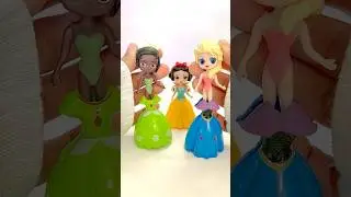 Cute Elsa Frozen & Dolls Transform Dress! #labubu #shorts #best #viral #popular #cute #trending