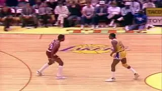 March 16, 1986 Houston Rockets@Los Angeles Lakers (Kareem Abdul Jabbar 43 points, Magic Johnson TD)