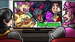 NOT THE NARGACUGA MOM HOUSE - Pro and Noob VS Monster Hunter Stories 1 Pro and Noob!
