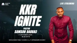 IBADAH YOUTH | Ps. Samson Dabbas | 17 Oktober 2025 | GBI BFC | KKR IGNITE | 18.00 WITA