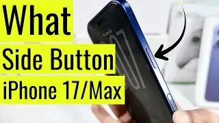 What is side button iPhone 17 Pro, 17 Pro Max (User Guide)