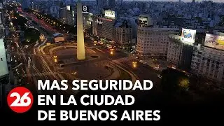 Argentina: mas seguridad en la Ciudad de Buenos Aires