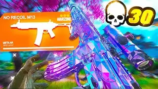 new *BUFFED* M13 CLASS has NO RECOIL in Warzone 2 😱(Best M13b Class Setup)
