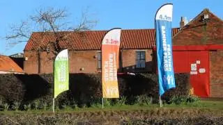 Stand out from the crowd with our super strong, custom printed flags