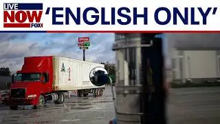 Truck drivers must take commercial driver's license test in English, Duffy announces