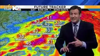 WSLS 10 News Weathercast 3 2 18