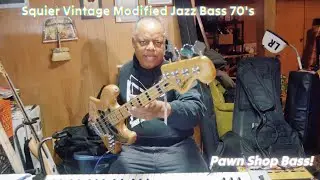 Bionic Bass Player Episode #56 Squier Vintage Modified Jazz Bass 70's (Pawn Shop Bass)