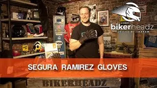 Long cuffed, thermal & waterproof Segura Ramirez Gloves | Bikerheadz.co.uk