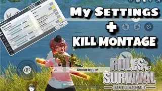 My Settings! + KILL MONTAGE / Rules of Survival / Ep 19