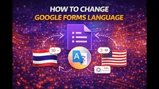 How To Change Google Form Language (In 2026) Very simple