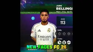 Faces update FC 26 😱🔥 #eafc #fifa #eafc25 #fcmobile #fifamobile