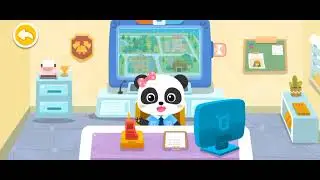 Super Panda Knight Rescues Fire Phoenix rescue team, Panda's Jewel ! Run The Building is Collapsing.