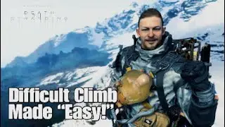 Death Stranding... DO THIS to easily traverse Mountain Knot in just minutes