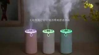 420ml Air Humidifier Cool Leaf USB Essential Oil Diffuser For Home Office Aromatherapy Humidificador