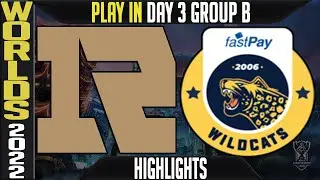 RNG vs IW Highlights | WORLDS 2022 Play In Group B Day 3 | Royal Never Give Up vs Istanbul Wildcats