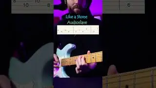 Like A Stone - Audioslave lesson #guitarlesson #guitar #guitarcover