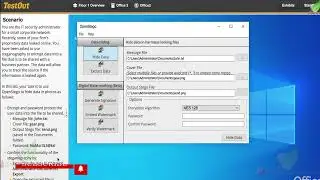 Security Pro Lab 7 1 11 Hide Files with OpenStego TestOut