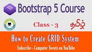 3 Bootstrap Grid System Tutorial in Tamil | Bootstrap 5 crash course Grid System in Tamil