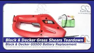 Battery for Black & Decker Grass Shears Teardown