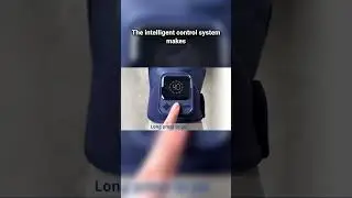 KingPavonini Wireless Knee Massager: 4 Motors, 5 Heat Levels & Voice Prompts
