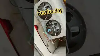 rewired series parallel duel voice coil 4ohms