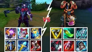 AD UDYR vs MORDEKAISER FULL BUILD FIGHT