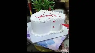 Trending ribbon bow theme cake decorating idea