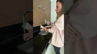 Faxina usando o Mop spray