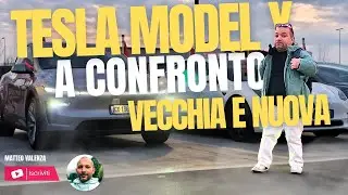 Tesla Model Y A confronto! VECCHIA o NUOVA? cosa cambia?