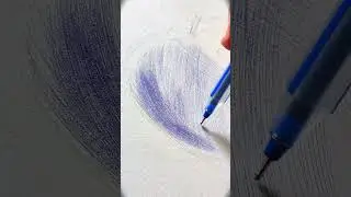 Smooth ball pen shading tutorial.#art #artist #creative #ballpointpen #penart#creative #drawingtips