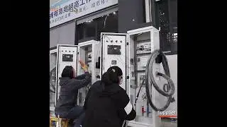 charging station factory #chargingstations #commercial #dccharger  #evchargingstations