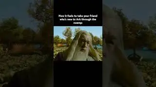 Traversing the swamp in Ark Survival be like #arkmemes #arksurvivalascended