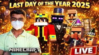 LAST DAY OF THE YEAR 2025 🎆 | Minecraft New Year Countdown LIVE 🔴