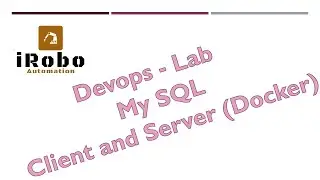 Devops -- My SQL ---- Client and Server Docker