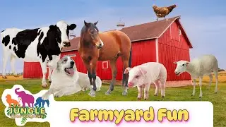 Farmyard Fun: Meet Cows, Chickens, Pigs, and More!