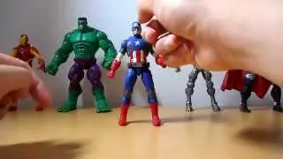 「アメコミ玩具レビュー」アベンジャーズ２００％限定　ハズブロ　マーベルレジェンド５体パック　アベンジャーズVSウルトロン　レビュー